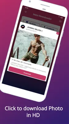 Photo & Video Downloader For Instagram android App screenshot 0
