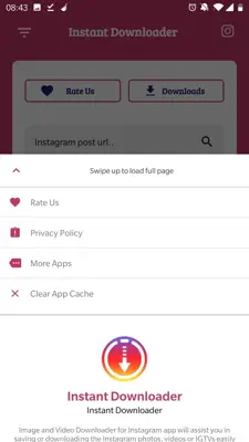 Photo & Video Downloader For Instagram android App screenshot 2